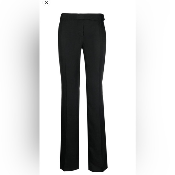 Stella McCartney Pants - Stella McCartney low-rise straight-leg trousers